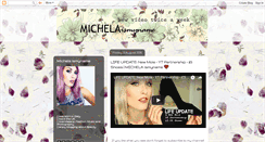 Desktop Screenshot of michelaismyname.com